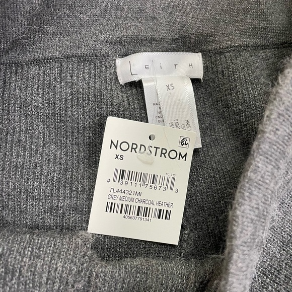 NWT Leith Pull On Knit Leggings In Grey Medium Charcoal Heather Size XS - Picture 6 of 7